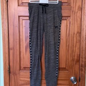 PINK army green joggers